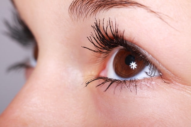 olhos de uma pessoa com glaucoma