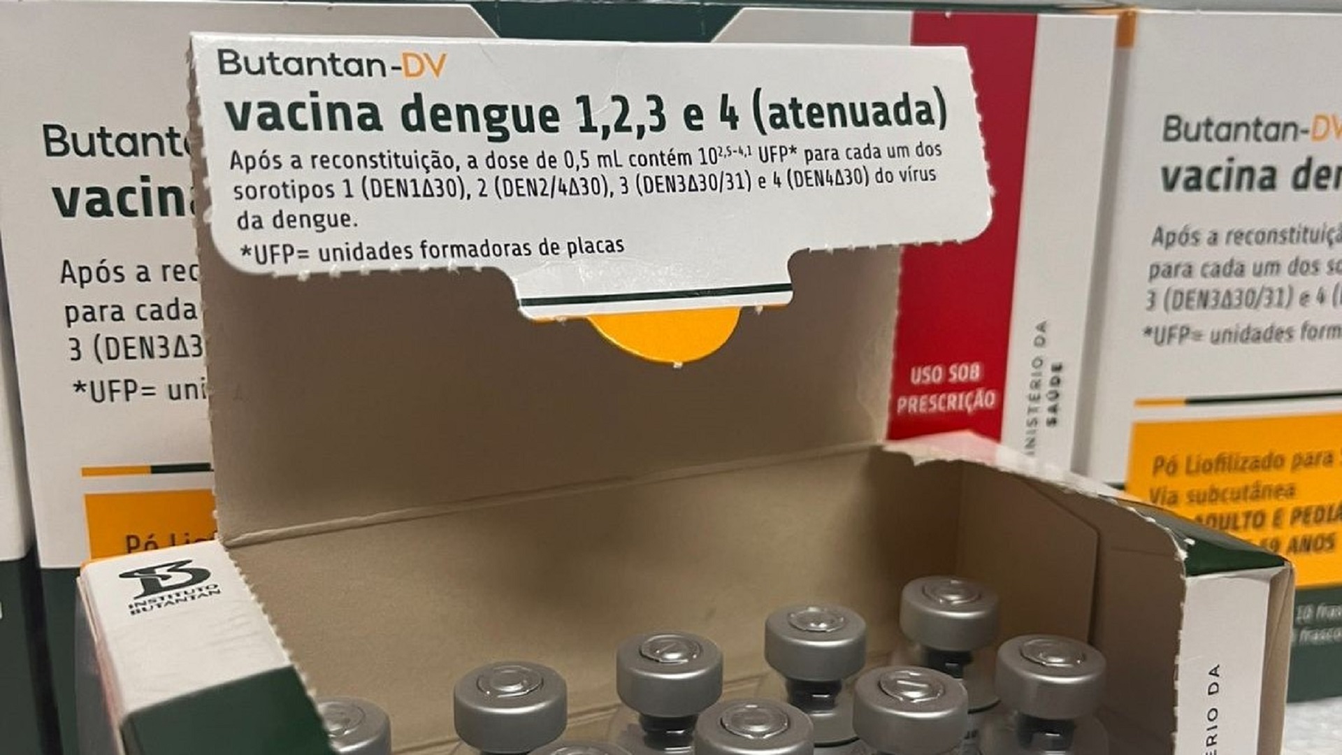 RJ: começa a distribuição da nova vacina contra a dengue