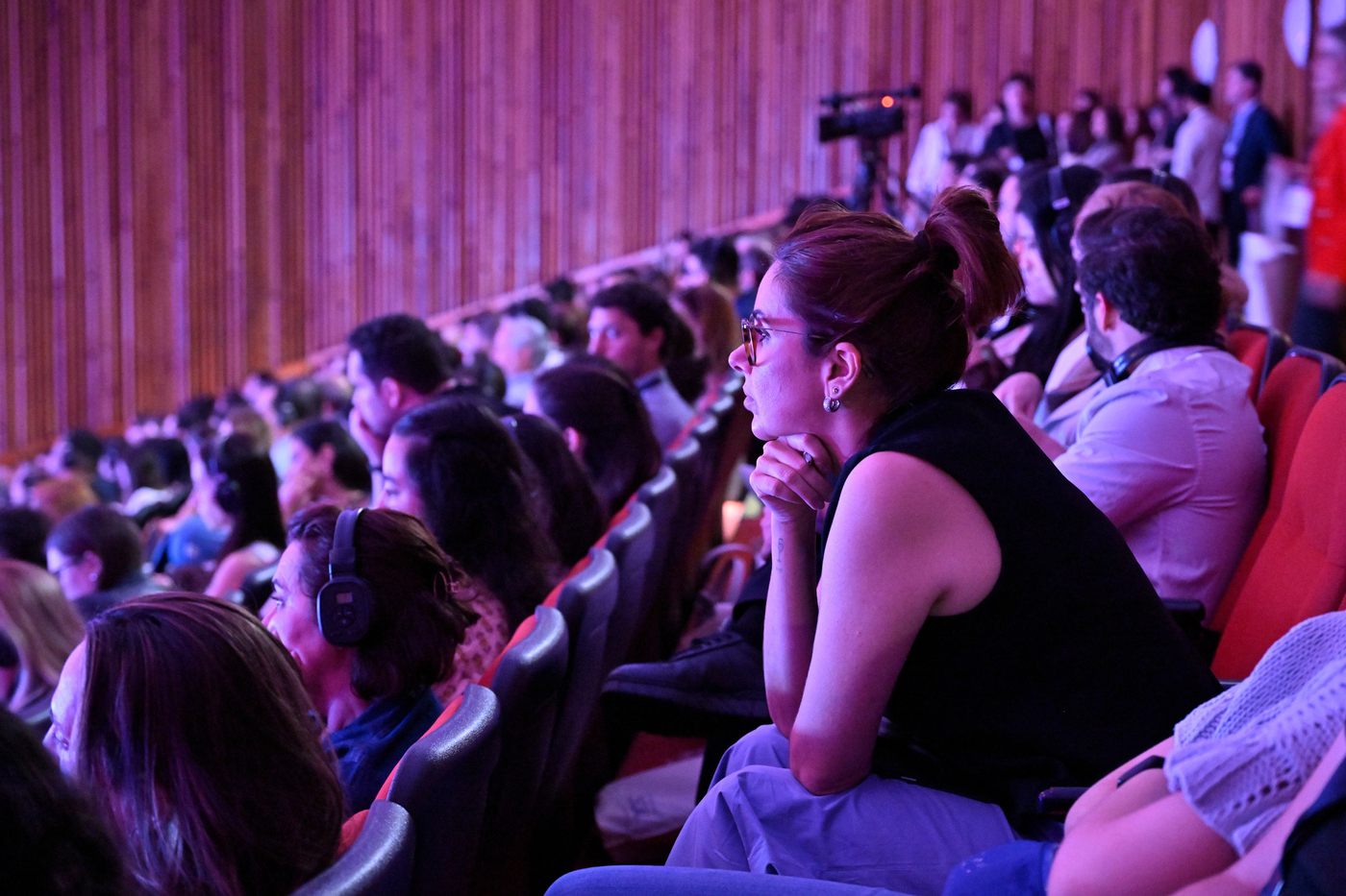 Público acompanhando o Afya Summit 2026 no Auditório Ibirapuera